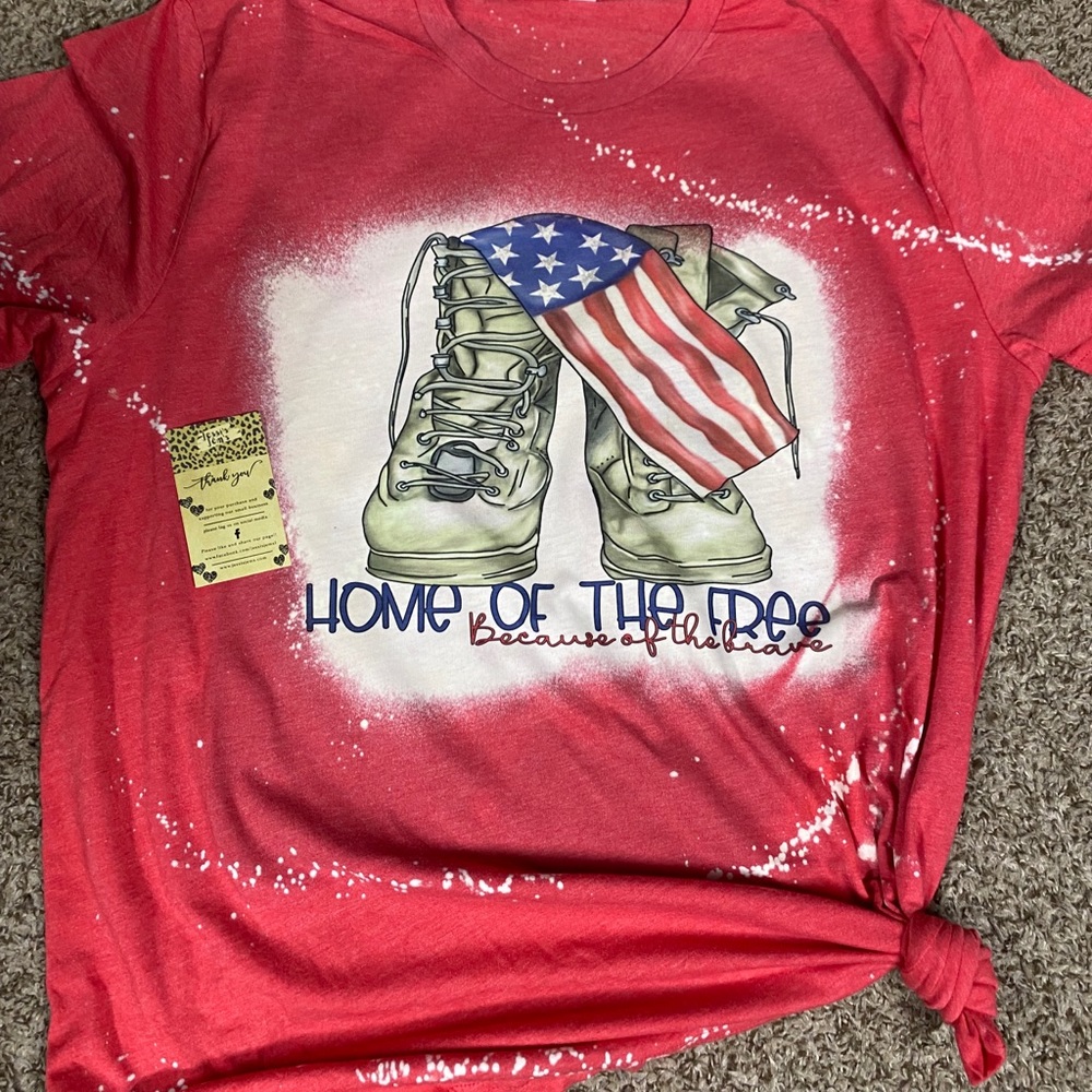 Home of the free because of the brave